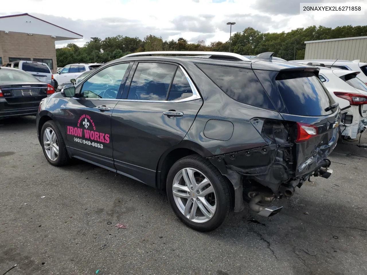 2020 Chevrolet Equinox Premier VIN: 2GNAXYEX2L6271858 Lot: 73734444