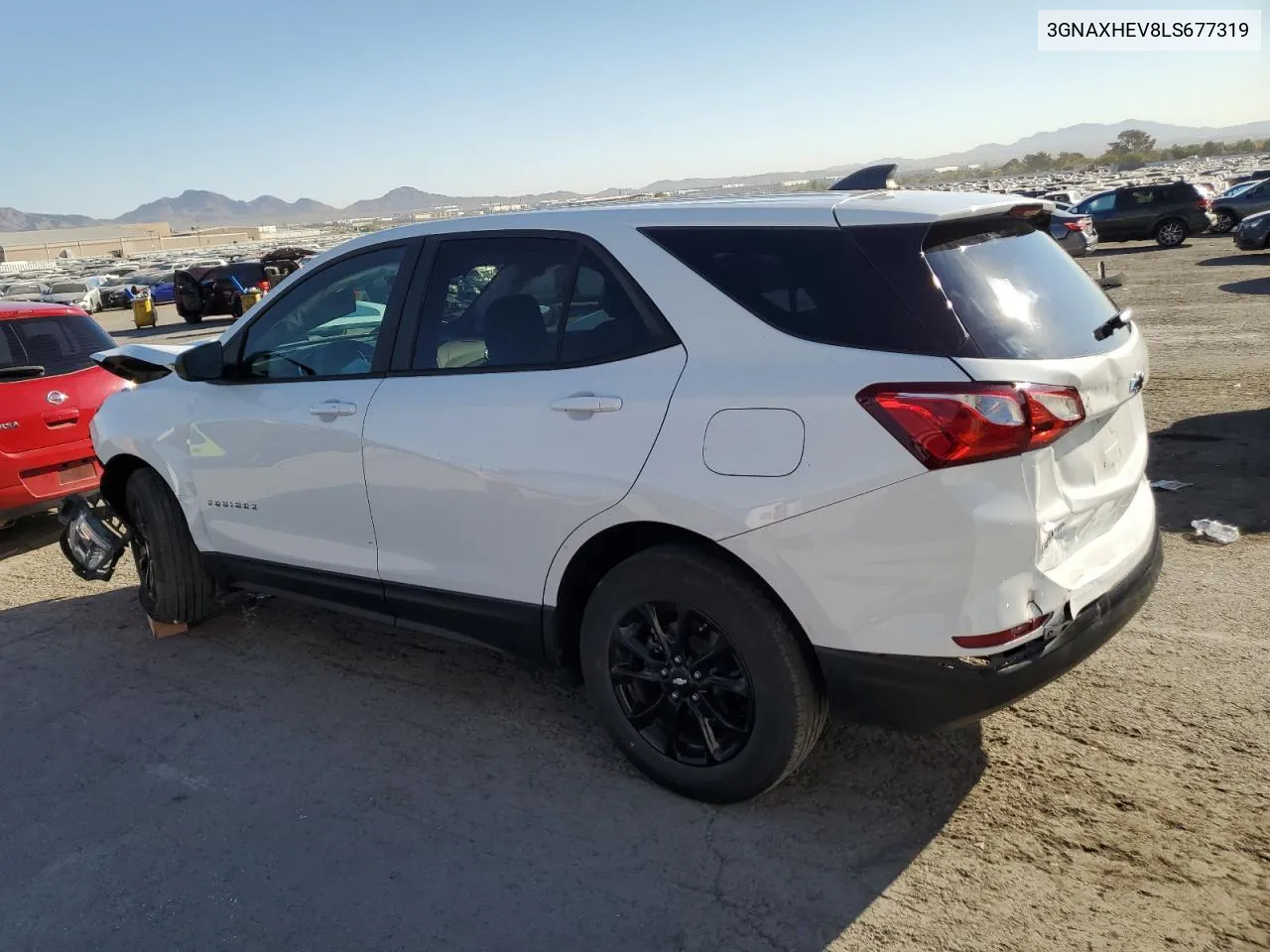 2020 Chevrolet Equinox Ls VIN: 3GNAXHEV8LS677319 Lot: 73753714