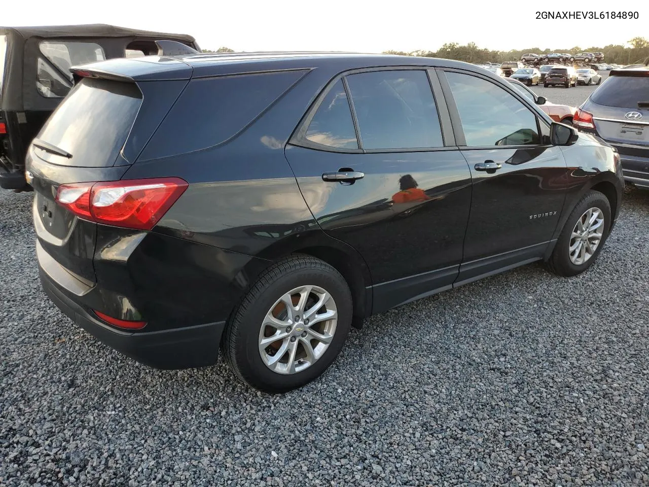 2020 Chevrolet Equinox Ls VIN: 2GNAXHEV3L6184890 Lot: 73756694