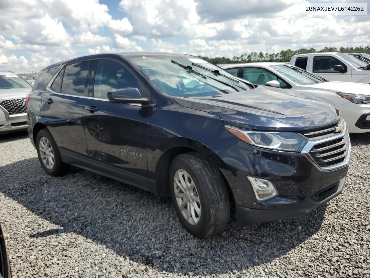 2020 Chevrolet Equinox Lt VIN: 2GNAXJEV7L6142262 Lot: 73759794