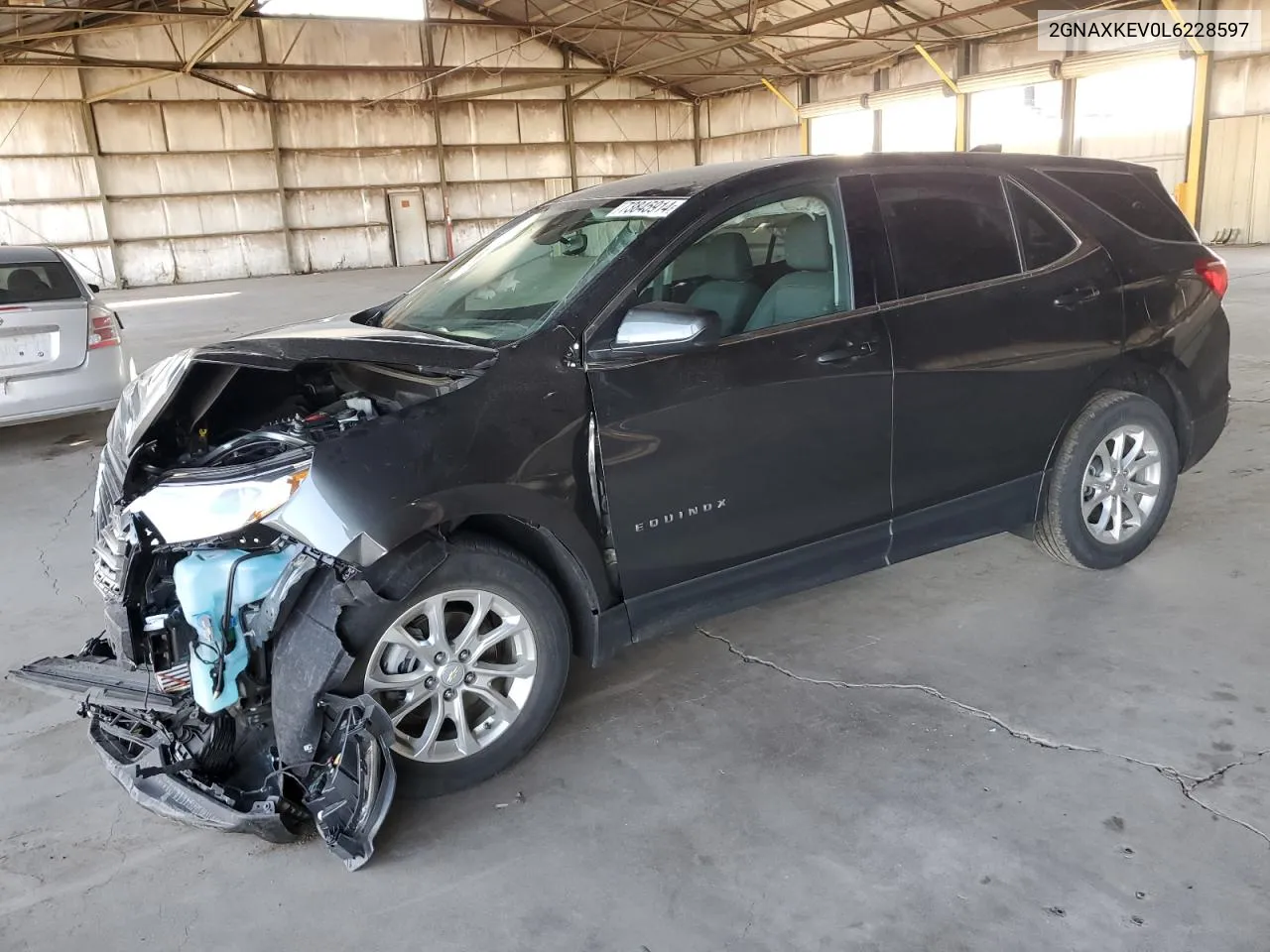 2020 Chevrolet Equinox Lt VIN: 2GNAXKEV0L6228597 Lot: 73845914