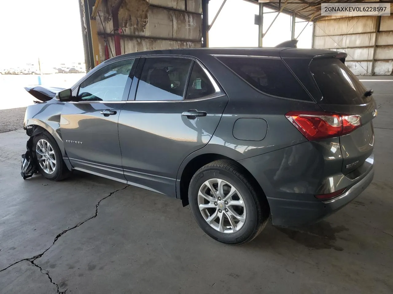 2020 Chevrolet Equinox Lt VIN: 2GNAXKEV0L6228597 Lot: 73845914