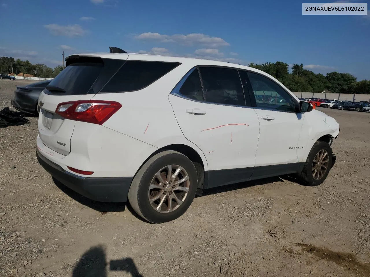 2020 Chevrolet Equinox Lt VIN: 2GNAXUEV5L6102022 Lot: 73939624