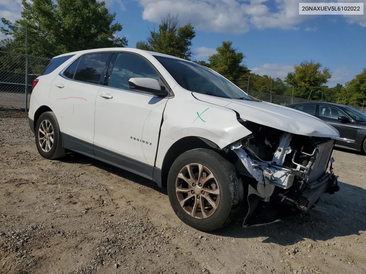 2GNAXUEV5L6102022 2020 Chevrolet Equinox Lt