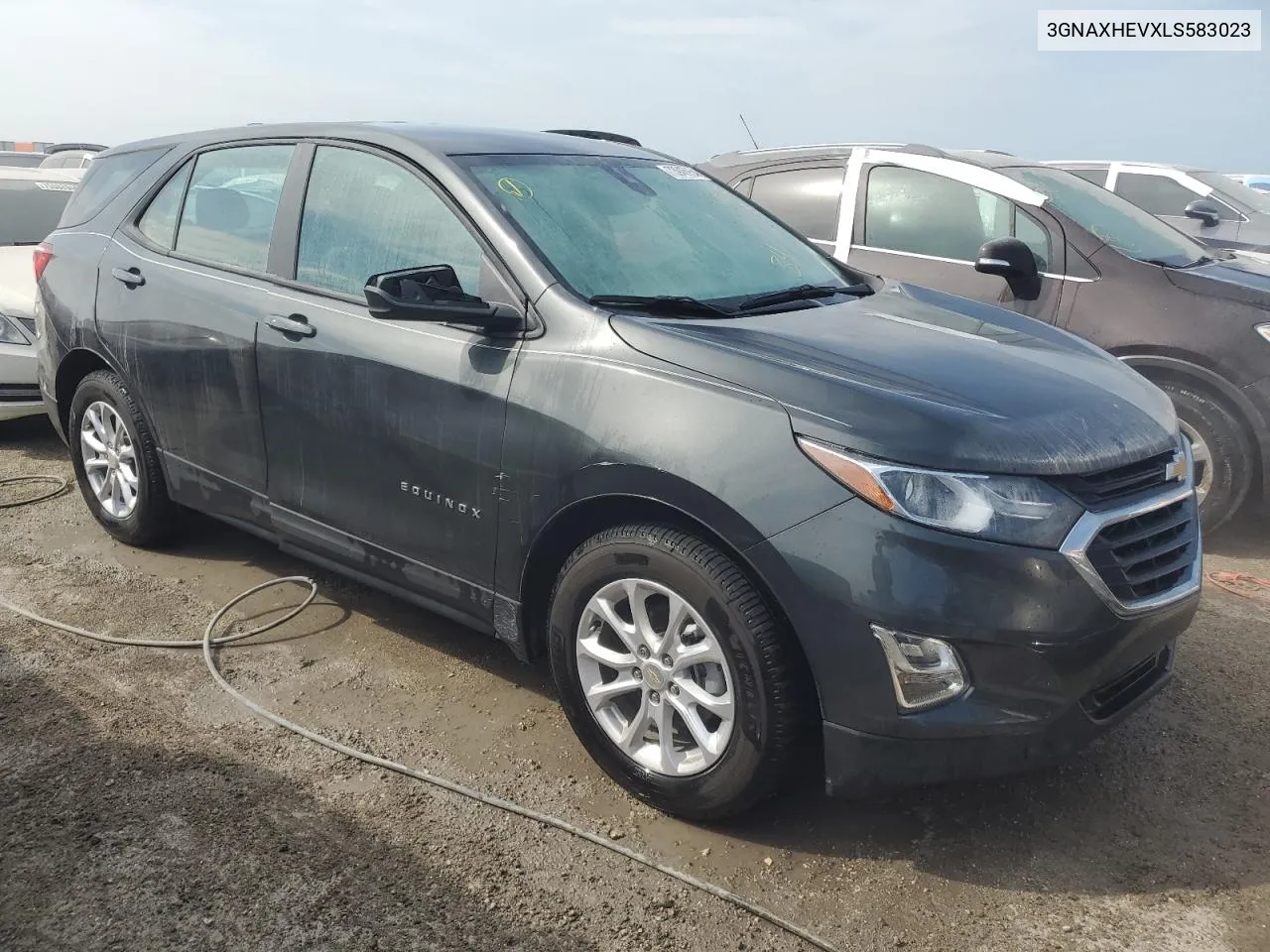 2020 Chevrolet Equinox Ls VIN: 3GNAXHEVXLS583023 Lot: 73945954