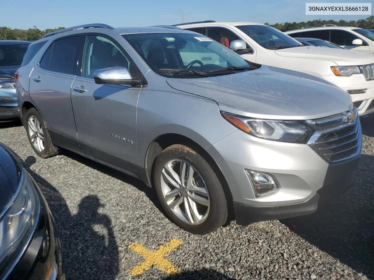 2020 Chevrolet Equinox Premier VIN: 3GNAXYEXXLS666128 Lot: 73955994