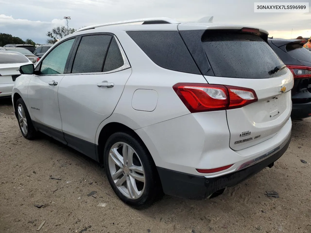 2020 Chevrolet Equinox Premier VIN: 3GNAXYEX7LS596989 Lot: 74006194