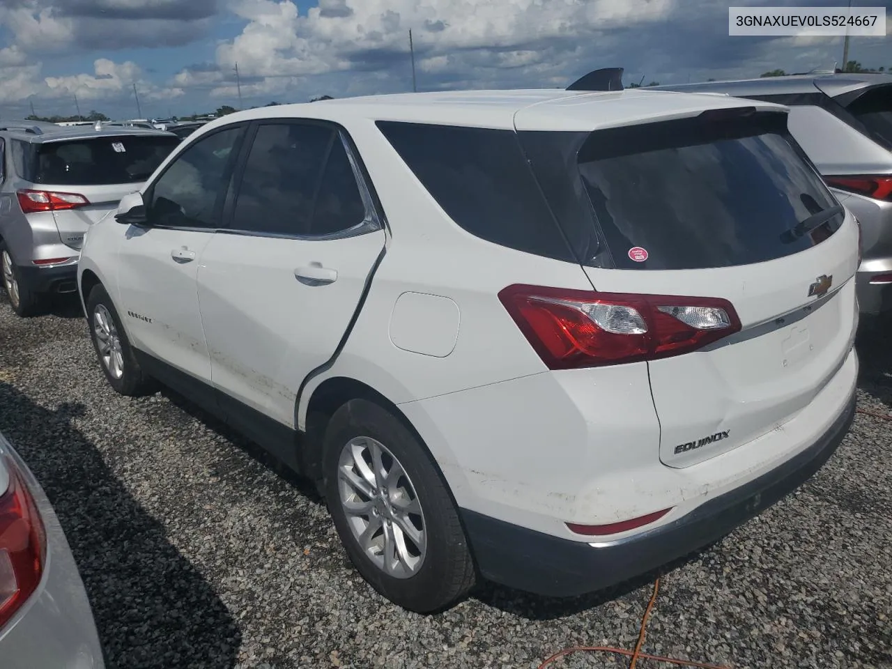 2020 Chevrolet Equinox Lt VIN: 3GNAXUEV0LS524667 Lot: 74085884