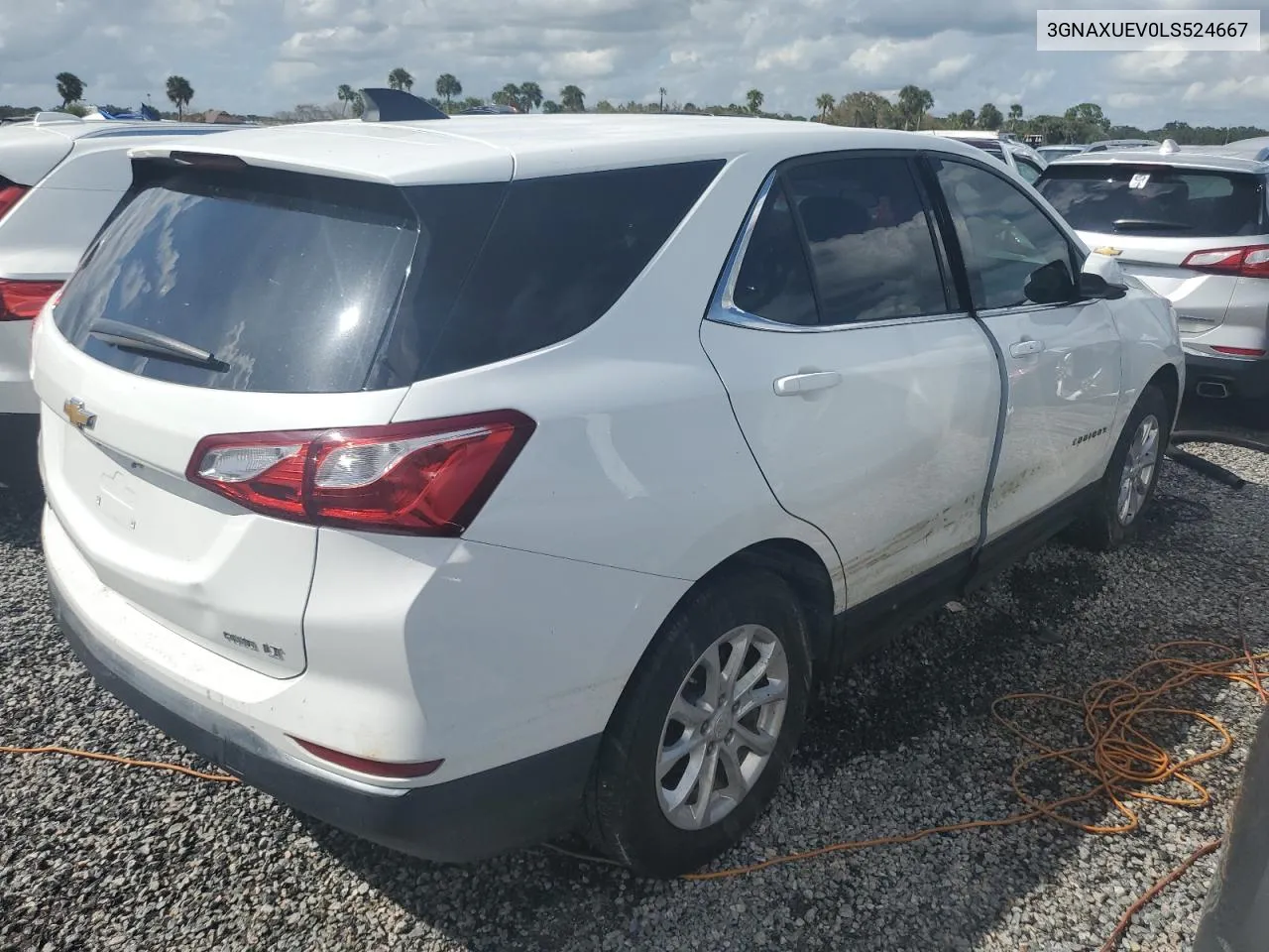 2020 Chevrolet Equinox Lt VIN: 3GNAXUEV0LS524667 Lot: 74085884