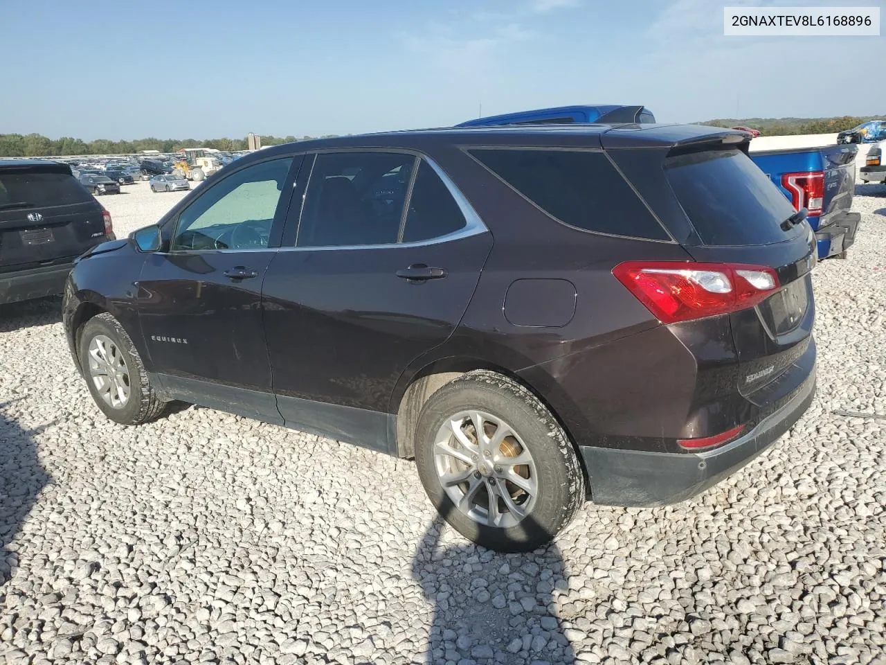 2020 Chevrolet Equinox Lt VIN: 2GNAXTEV8L6168896 Lot: 74101374