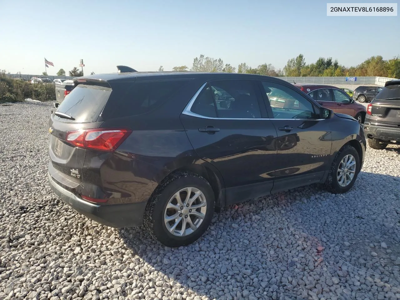 2020 Chevrolet Equinox Lt VIN: 2GNAXTEV8L6168896 Lot: 74101374