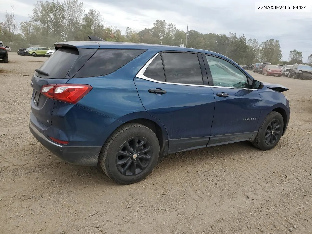 2020 Chevrolet Equinox Lt VIN: 2GNAXJEV4L6184484 Lot: 74126404