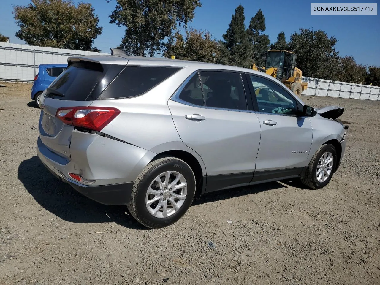 2020 Chevrolet Equinox Lt VIN: 3GNAXKEV3LS517717 Lot: 74138774