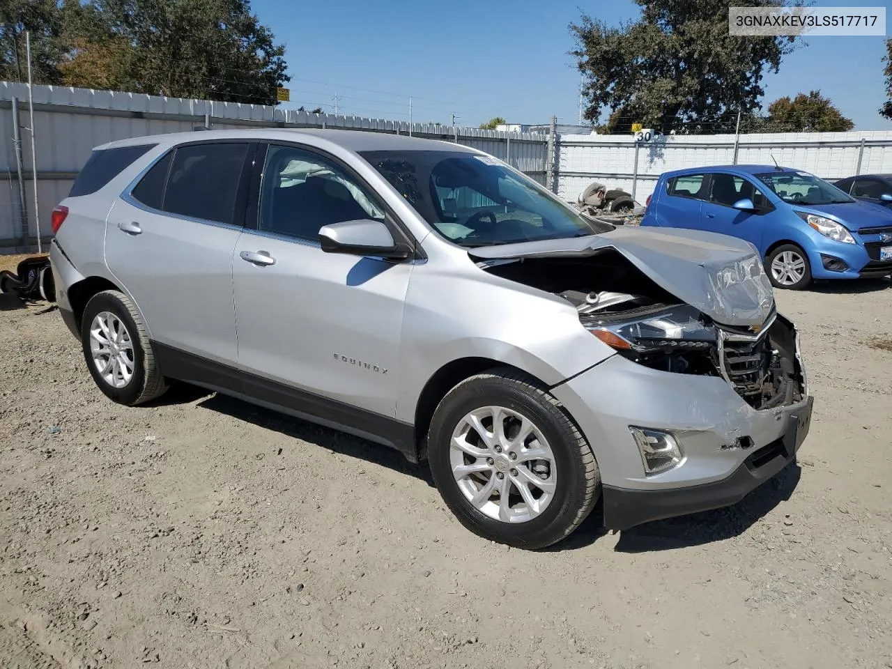 2020 Chevrolet Equinox Lt VIN: 3GNAXKEV3LS517717 Lot: 74138774