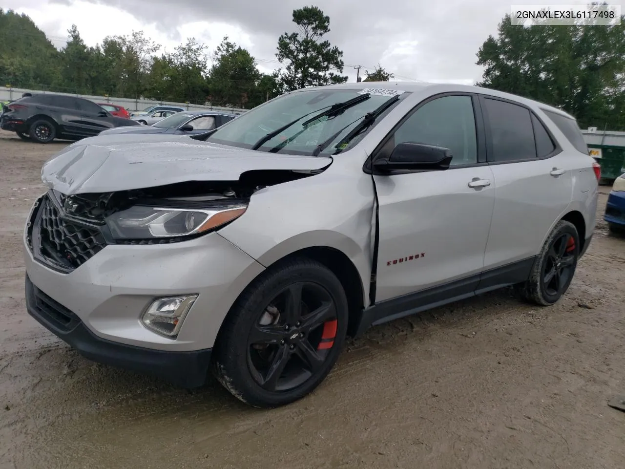 2020 Chevrolet Equinox Lt VIN: 2GNAXLEX3L6117498 Lot: 74164734