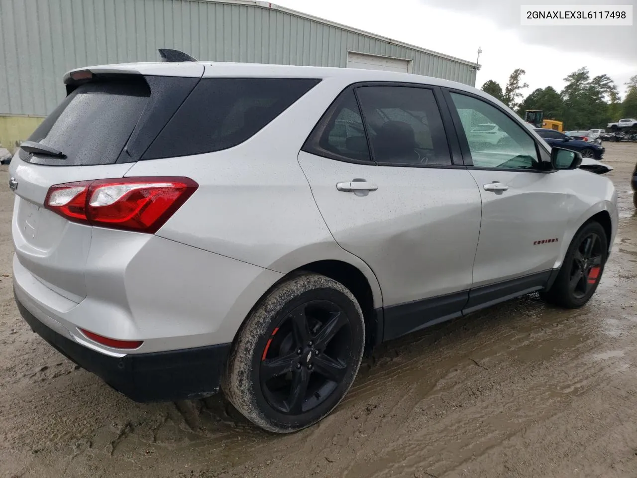 2020 Chevrolet Equinox Lt VIN: 2GNAXLEX3L6117498 Lot: 74164734