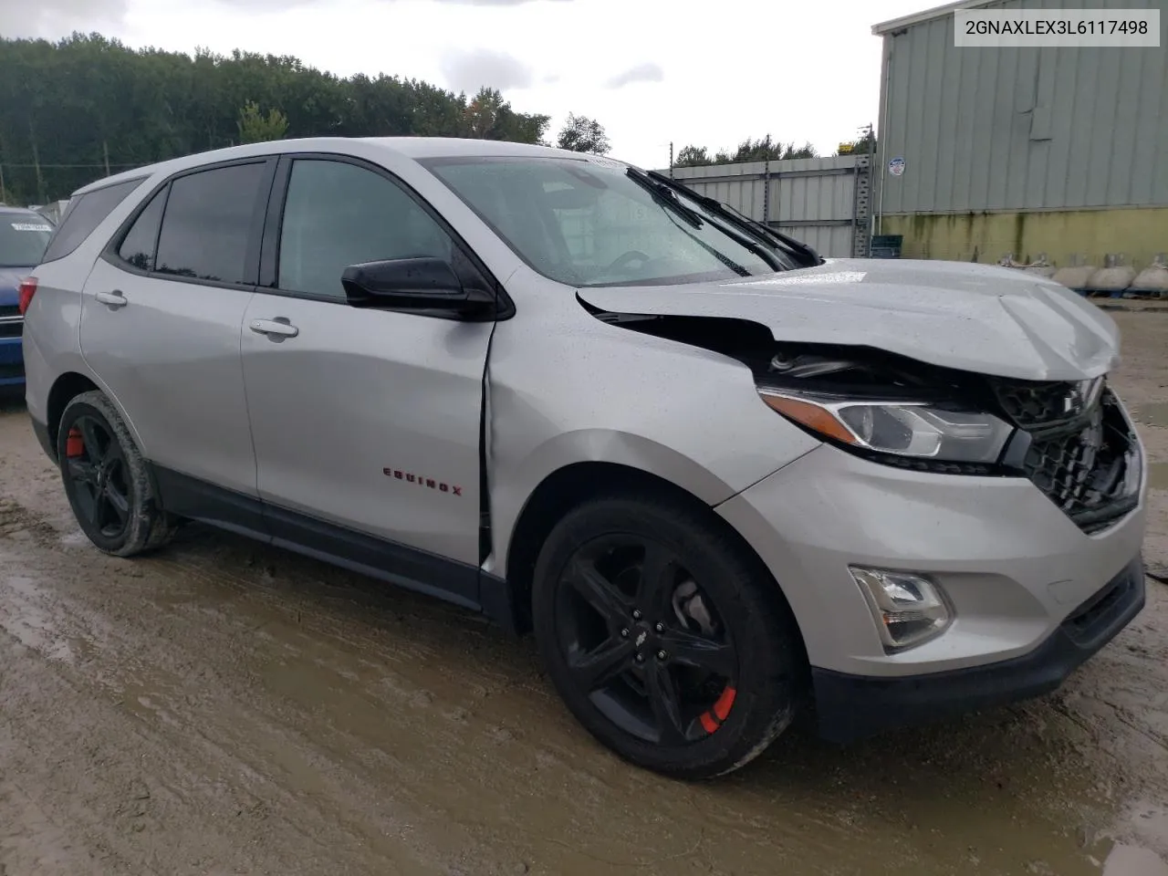 2020 Chevrolet Equinox Lt VIN: 2GNAXLEX3L6117498 Lot: 74164734