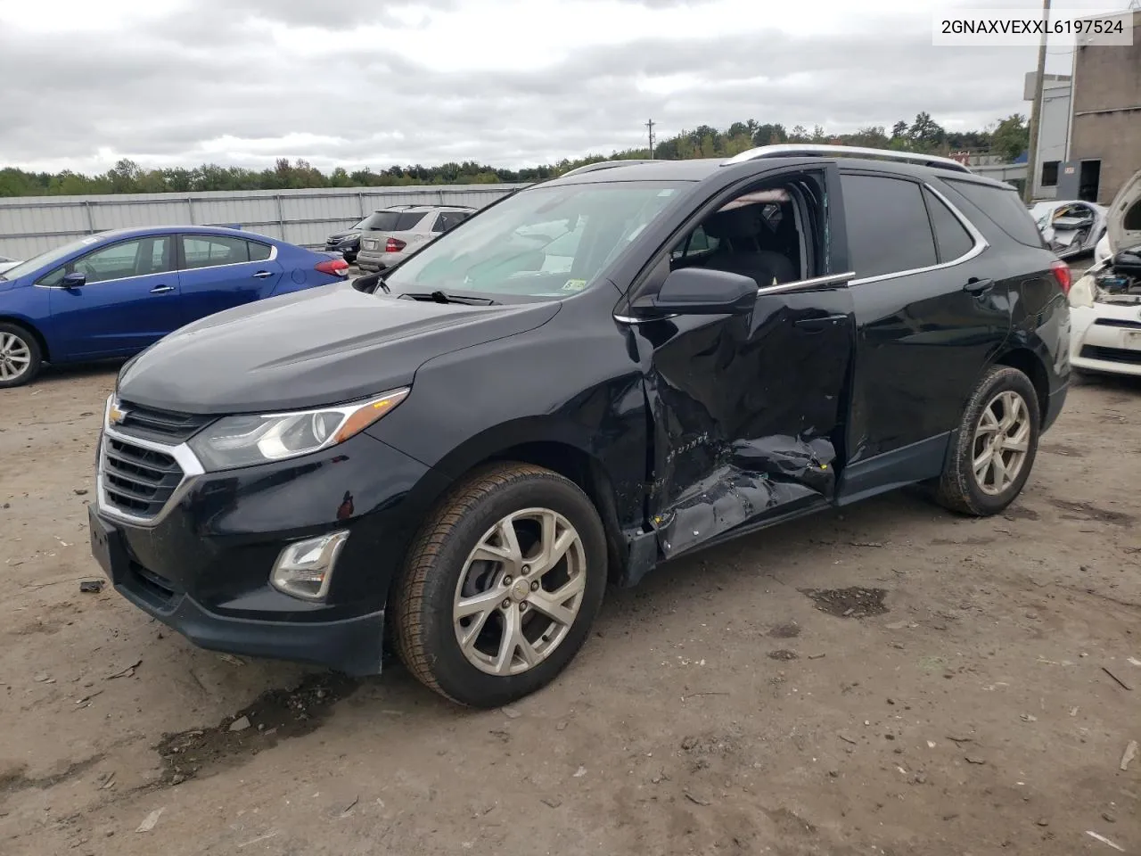 2020 Chevrolet Equinox Lt VIN: 2GNAXVEXXL6197524 Lot: 74183374