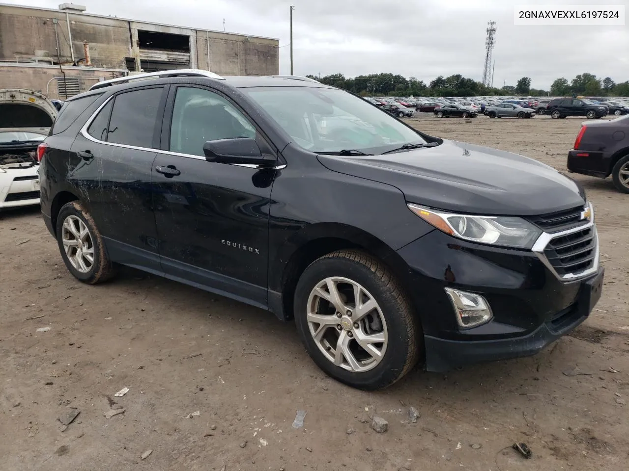 2020 Chevrolet Equinox Lt VIN: 2GNAXVEXXL6197524 Lot: 74183374