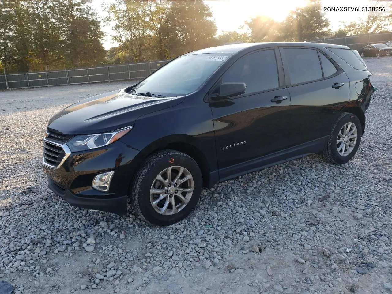 2020 Chevrolet Equinox Ls VIN: 2GNAXSEV6L6138256 Lot: 74252844