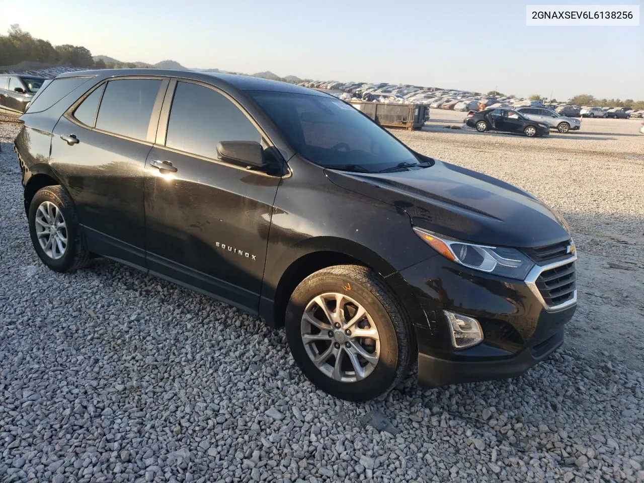 2020 Chevrolet Equinox Ls VIN: 2GNAXSEV6L6138256 Lot: 74252844