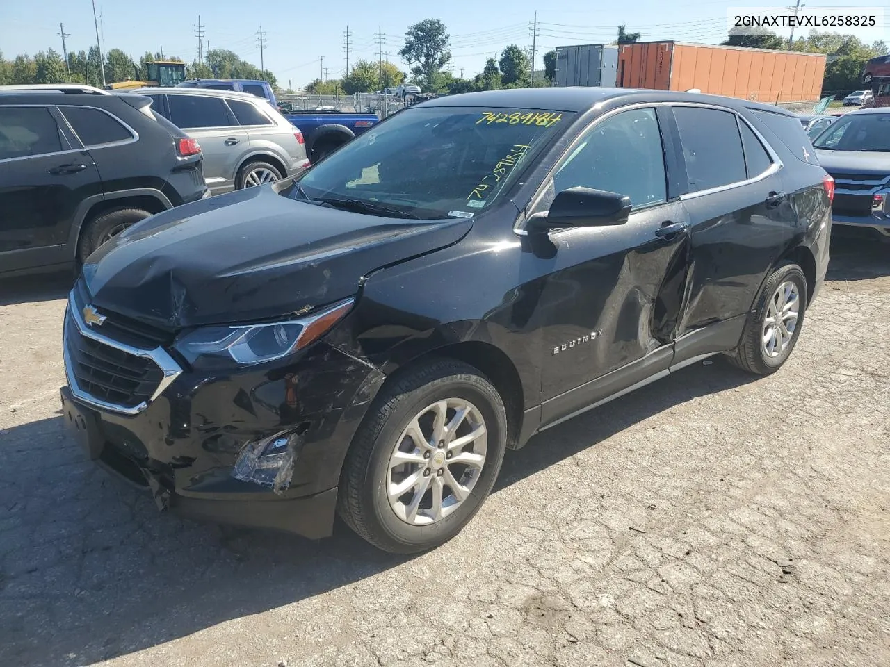 2020 Chevrolet Equinox Lt VIN: 2GNAXTEVXL6258325 Lot: 74289184