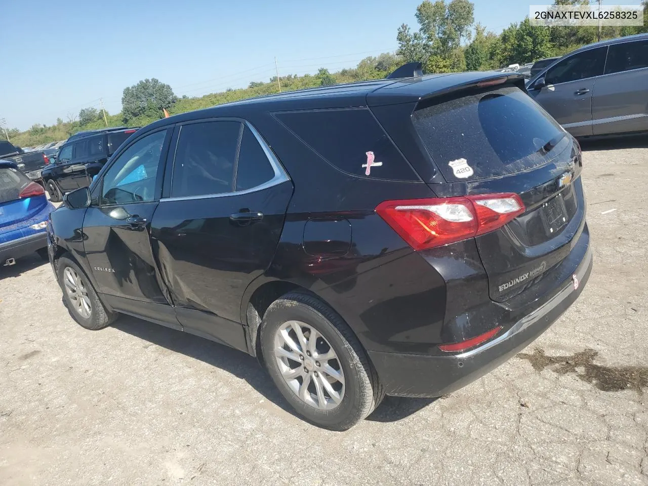 2020 Chevrolet Equinox Lt VIN: 2GNAXTEVXL6258325 Lot: 74289184