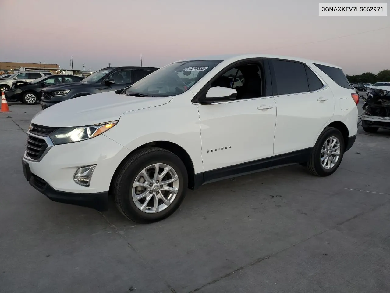 2020 Chevrolet Equinox Lt VIN: 3GNAXKEV7LS662971 Lot: 74298334