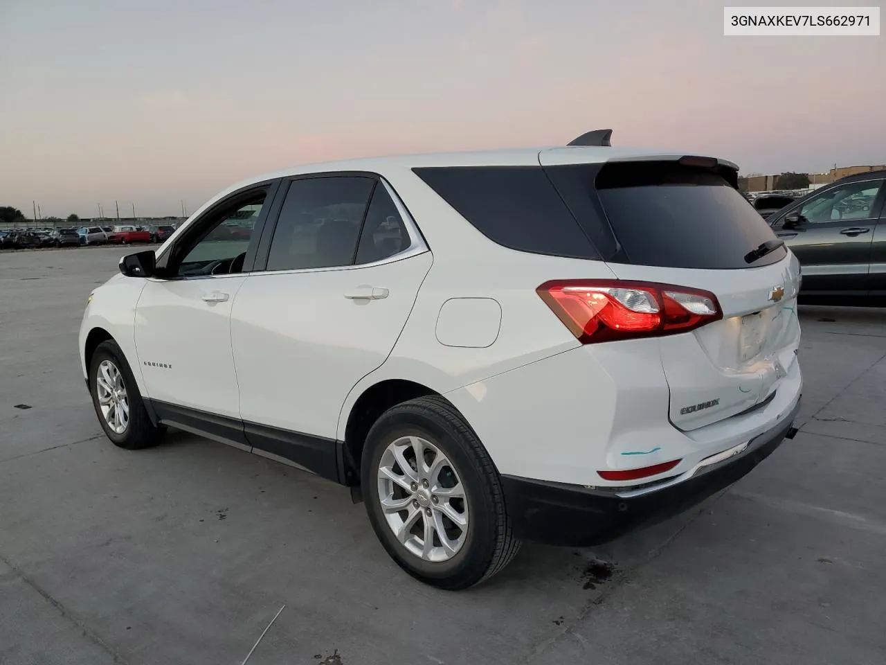 2020 Chevrolet Equinox Lt VIN: 3GNAXKEV7LS662971 Lot: 74298334