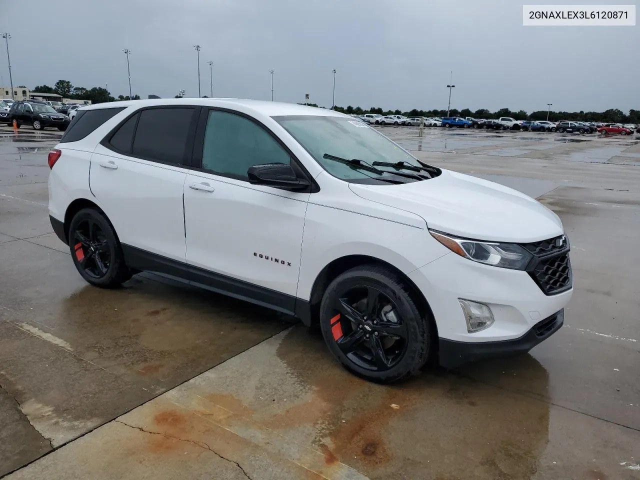 2020 Chevrolet Equinox Lt VIN: 2GNAXLEX3L6120871 Lot: 74305564