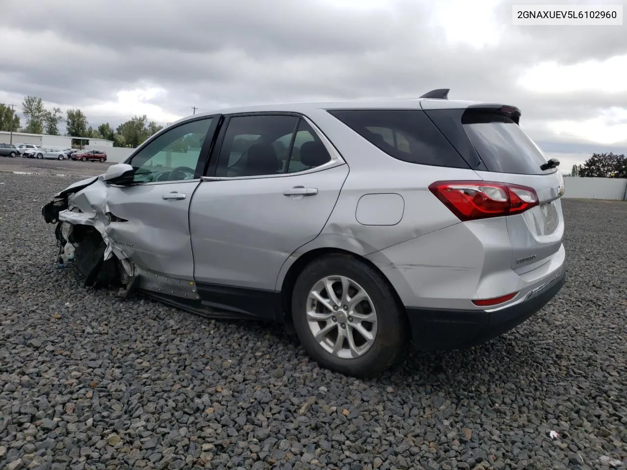 2020 Chevrolet Equinox Lt VIN: 2GNAXUEV5L6102960 Lot: 74377374