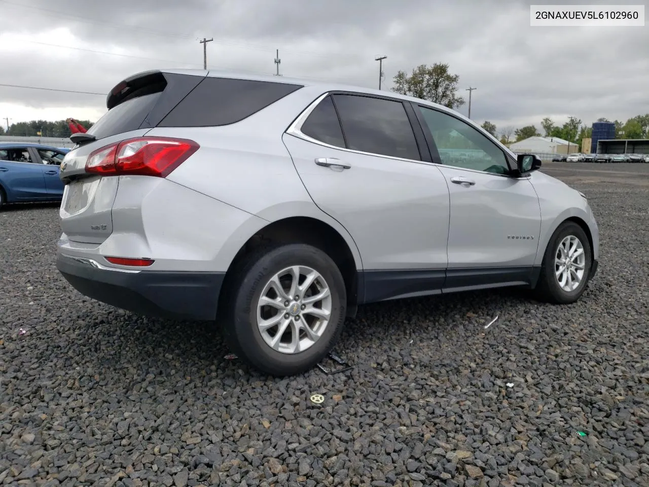 2020 Chevrolet Equinox Lt VIN: 2GNAXUEV5L6102960 Lot: 74377374