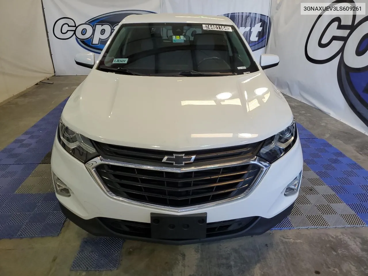 2020 Chevrolet Equinox Lt VIN: 3GNAXUEV3LS609261 Lot: 74401164