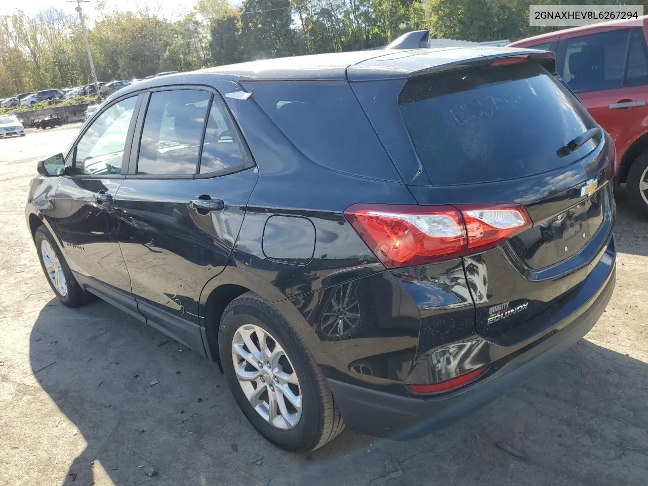 2020 Chevrolet Equinox Ls VIN: 2GNAXHEV8L6267294 Lot: 74470264