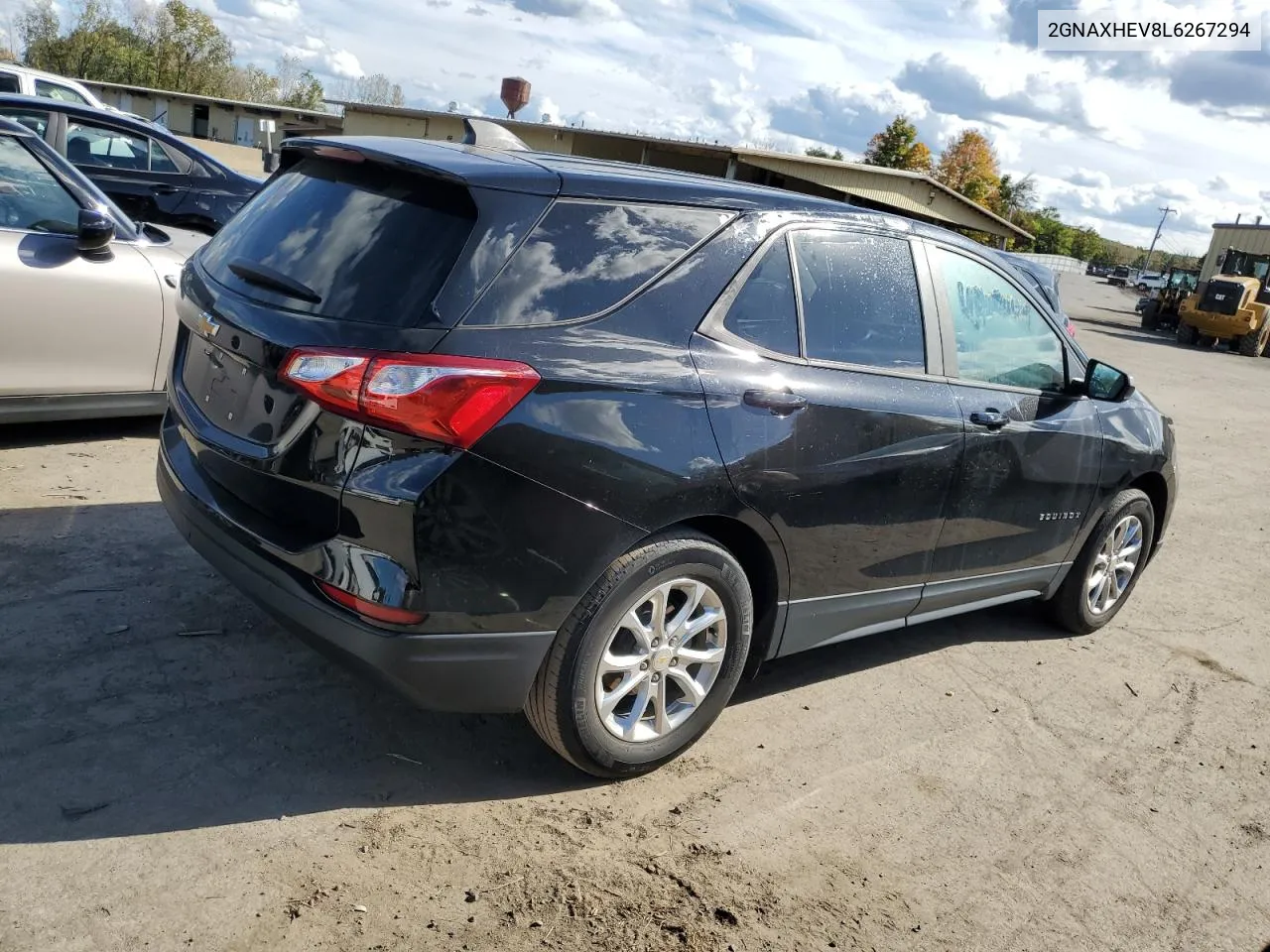 2020 Chevrolet Equinox Ls VIN: 2GNAXHEV8L6267294 Lot: 74470264