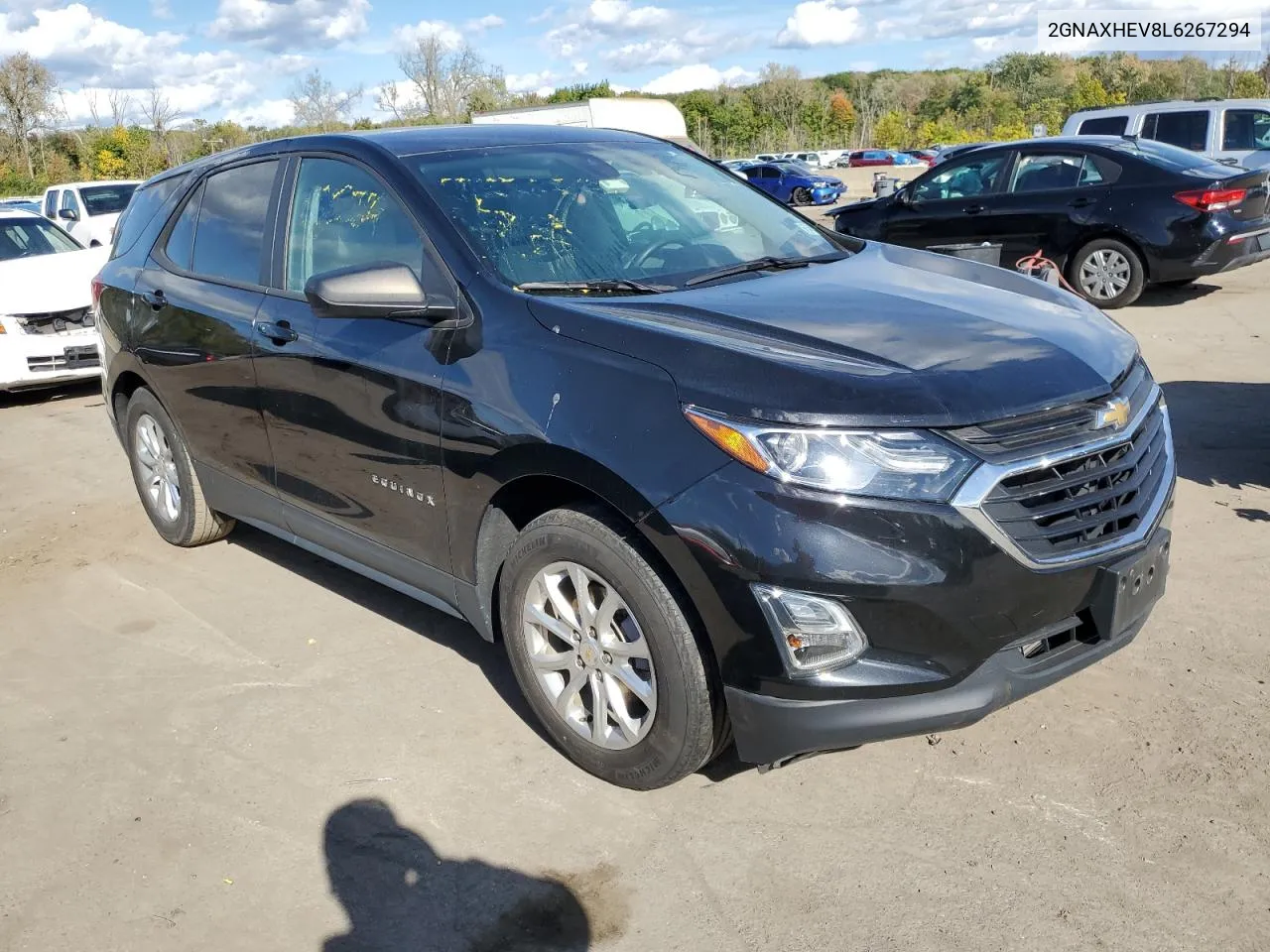 2020 Chevrolet Equinox Ls VIN: 2GNAXHEV8L6267294 Lot: 74470264