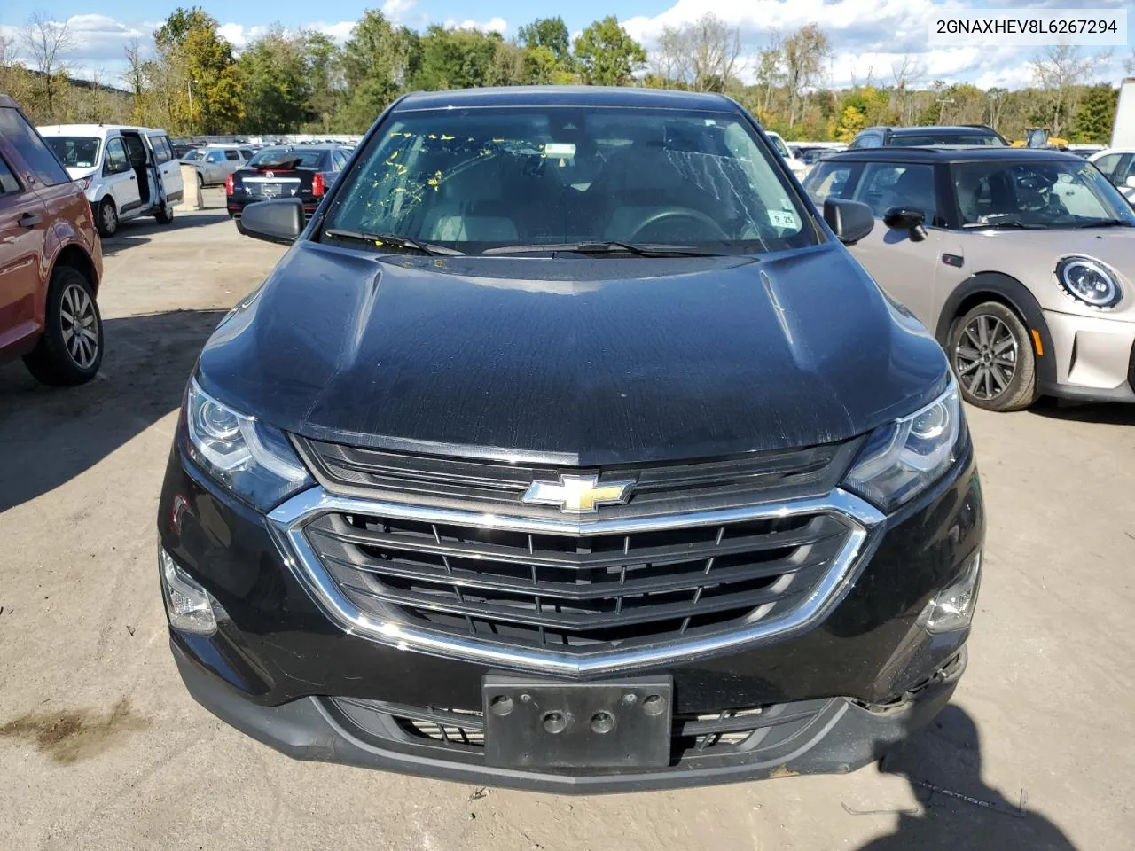 2020 Chevrolet Equinox Ls VIN: 2GNAXHEV8L6267294 Lot: 74470264