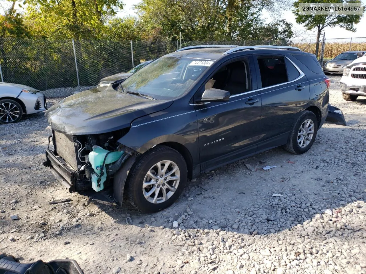 2020 Chevrolet Equinox Lt VIN: 2GNAXKEV1L6164957 Lot: 74471304