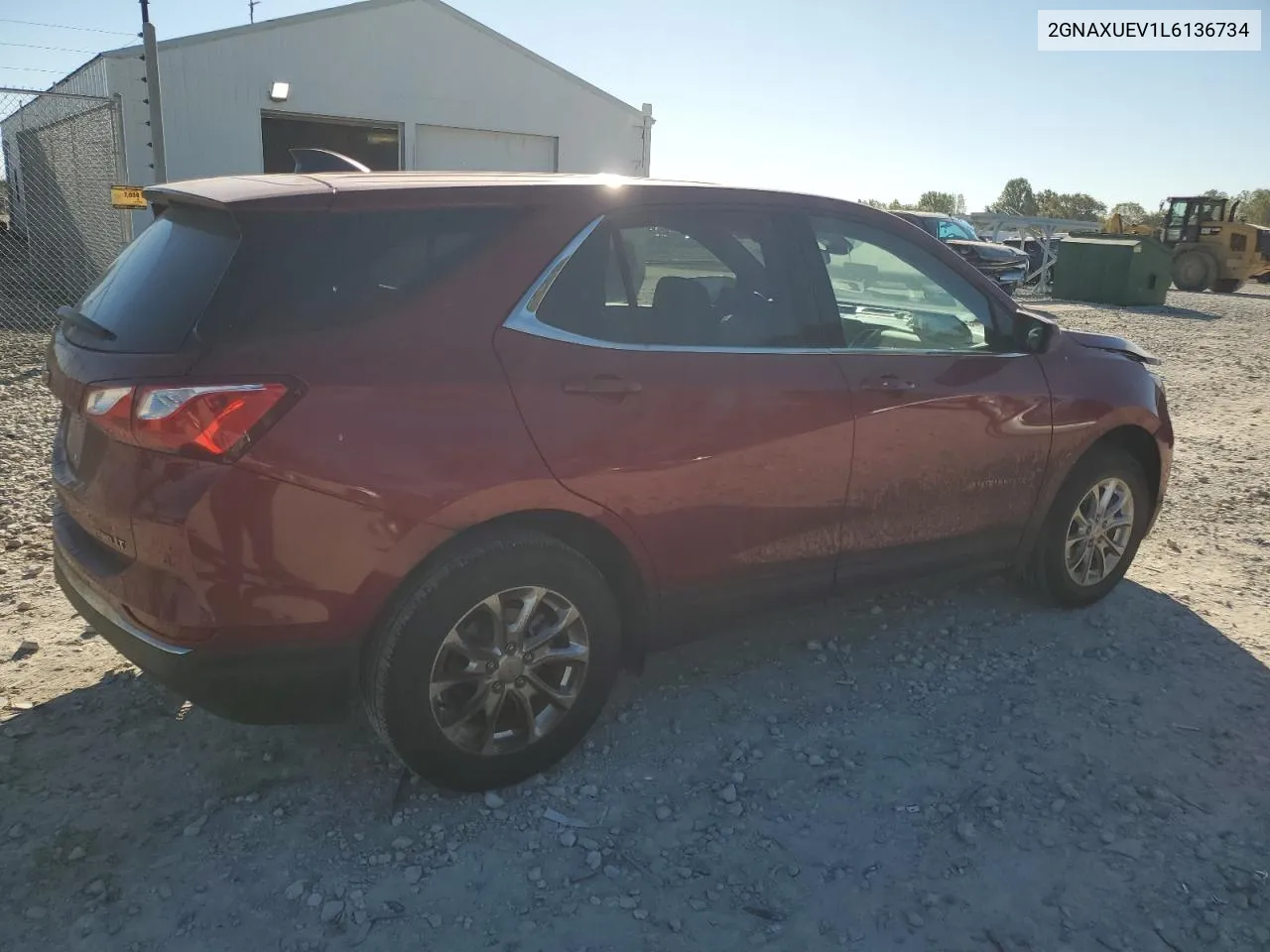 2020 Chevrolet Equinox Lt VIN: 2GNAXUEV1L6136734 Lot: 74511634