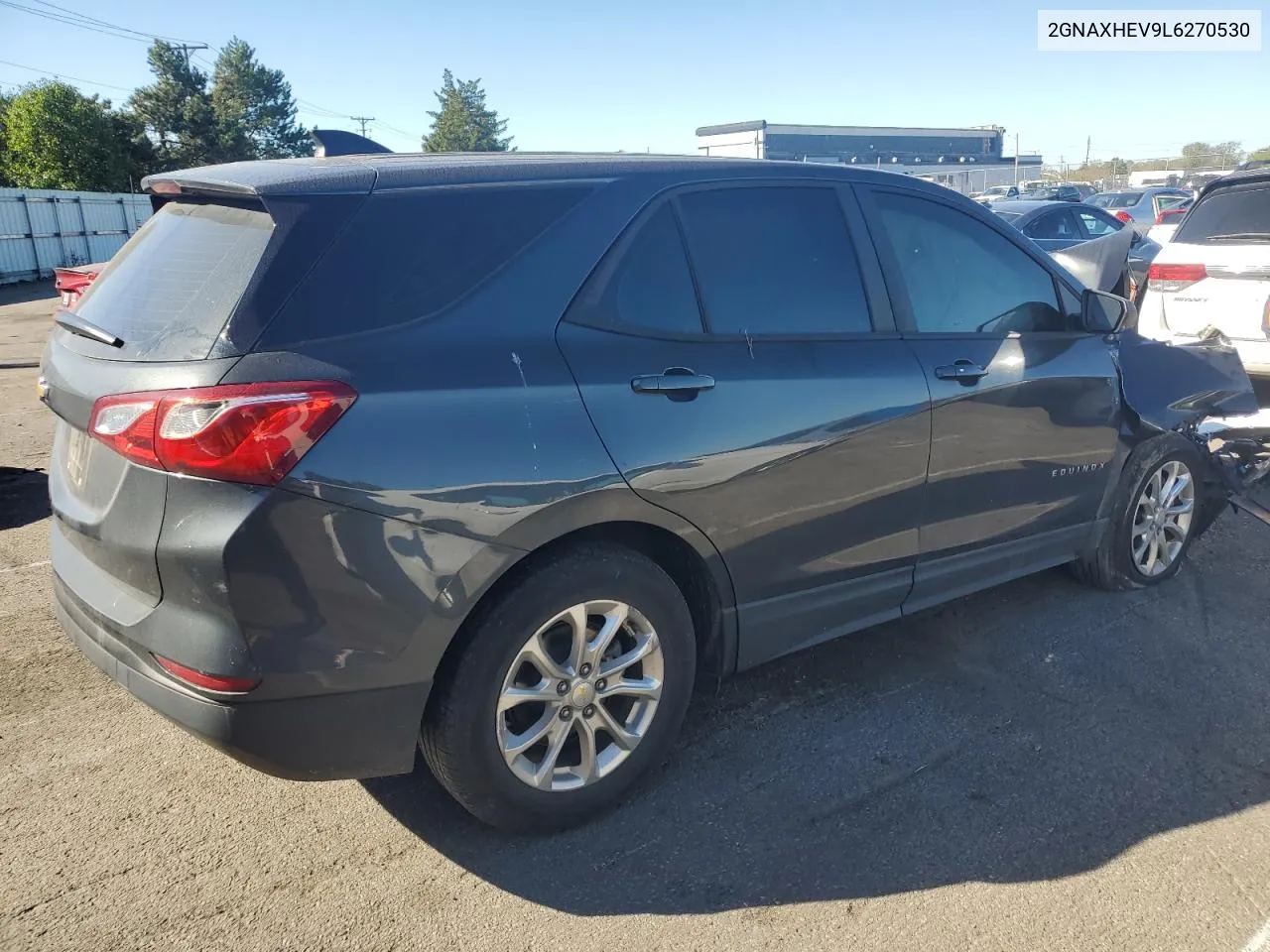 2020 Chevrolet Equinox Ls VIN: 2GNAXHEV9L6270530 Lot: 74541354