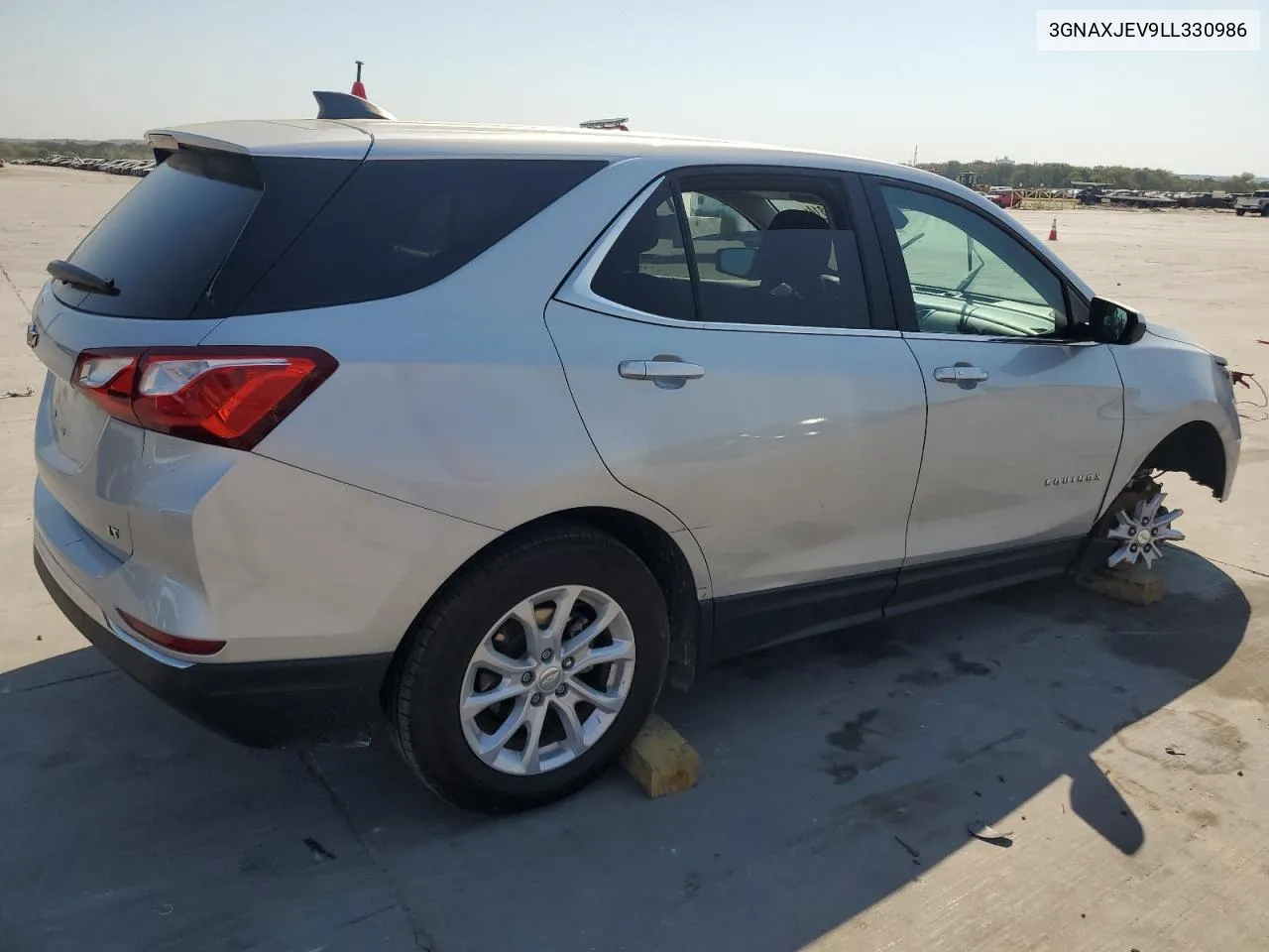 2020 Chevrolet Equinox Lt VIN: 3GNAXJEV9LL330986 Lot: 74570814