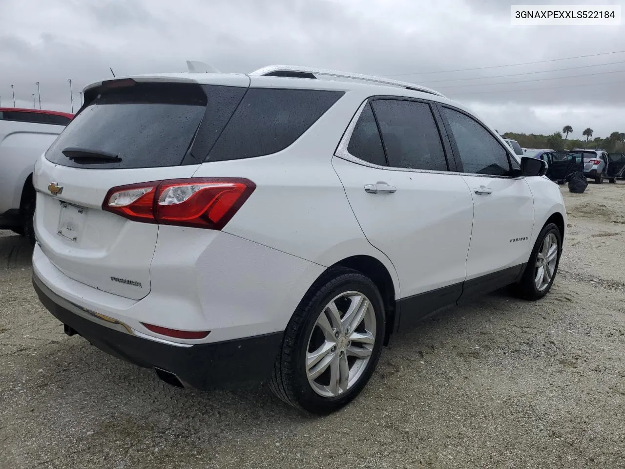 2020 Chevrolet Equinox Premier VIN: 3GNAXPEXXLS522184 Lot: 74582504