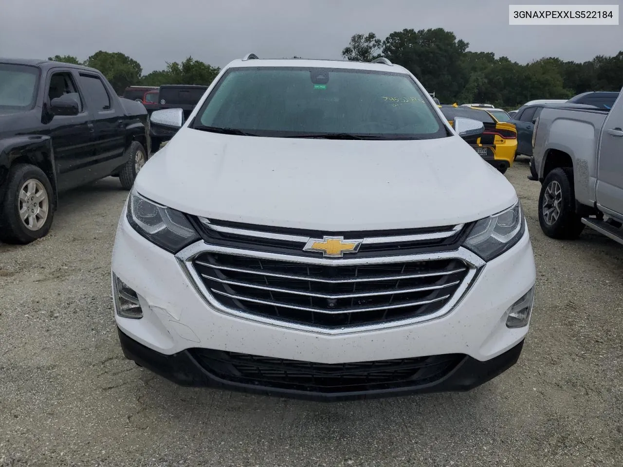 2020 Chevrolet Equinox Premier VIN: 3GNAXPEXXLS522184 Lot: 74582504