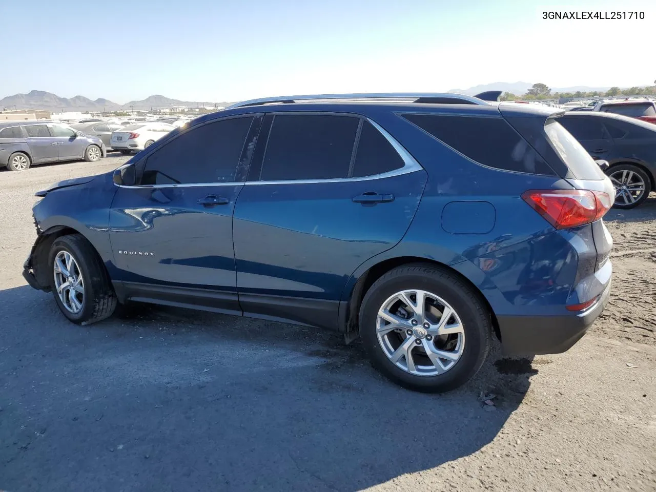 2020 Chevrolet Equinox Lt VIN: 3GNAXLEX4LL251710 Lot: 74609824