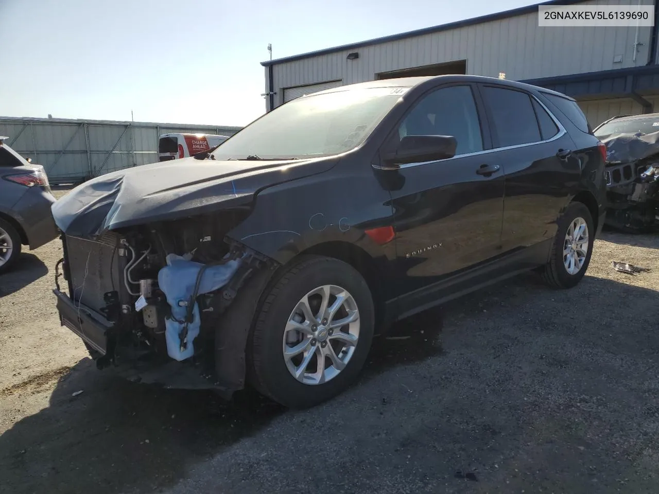 2020 Chevrolet Equinox Lt VIN: 2GNAXKEV5L6139690 Lot: 74613034