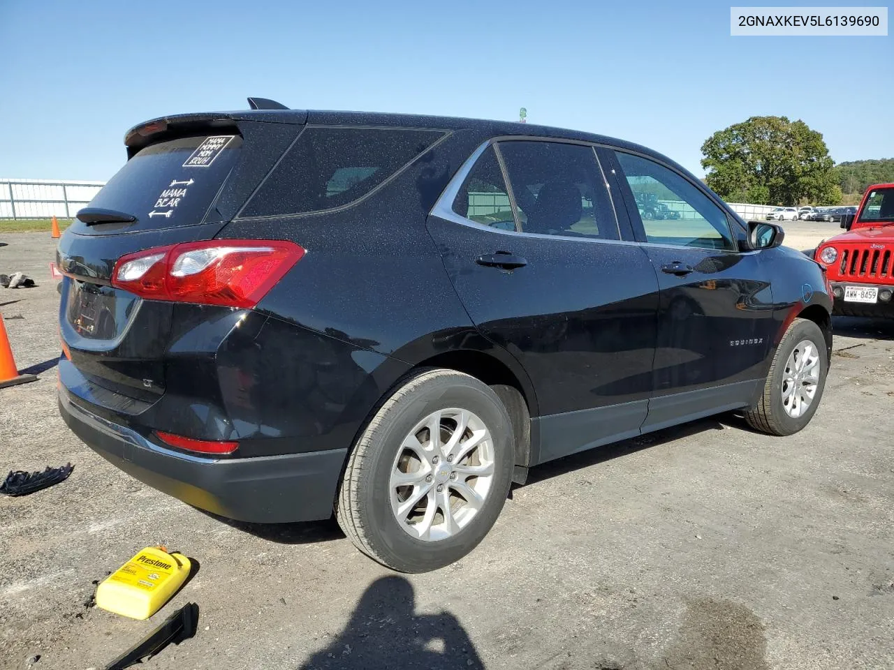 2020 Chevrolet Equinox Lt VIN: 2GNAXKEV5L6139690 Lot: 74613034