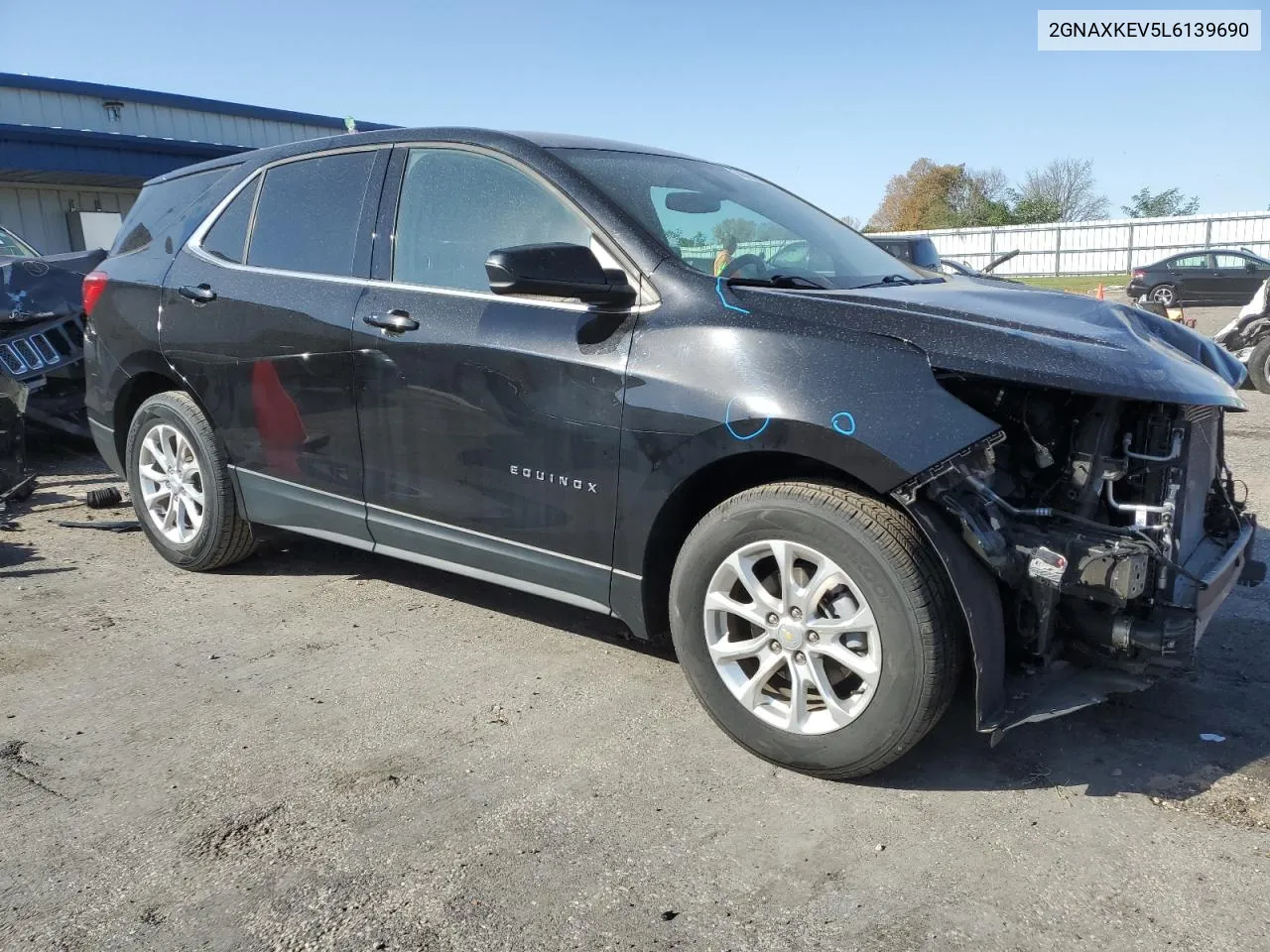 2020 Chevrolet Equinox Lt VIN: 2GNAXKEV5L6139690 Lot: 74613034