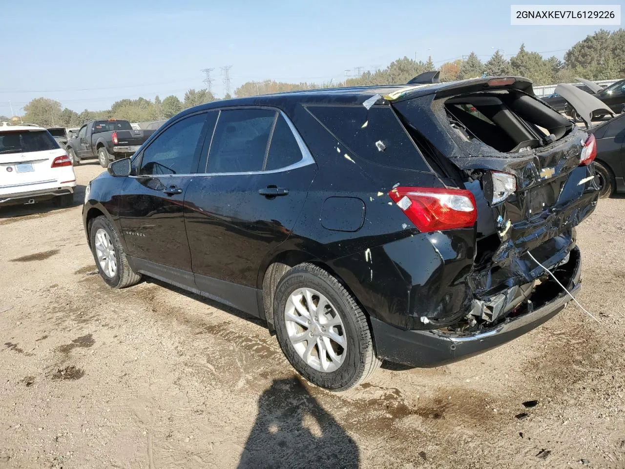 2020 Chevrolet Equinox Lt VIN: 2GNAXKEV7L6129226 Lot: 74615264