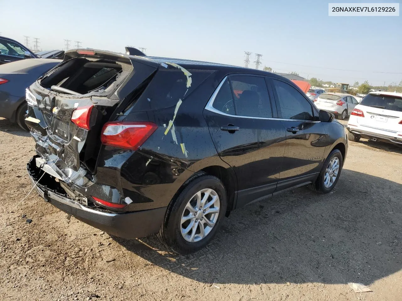 2020 Chevrolet Equinox Lt VIN: 2GNAXKEV7L6129226 Lot: 74615264