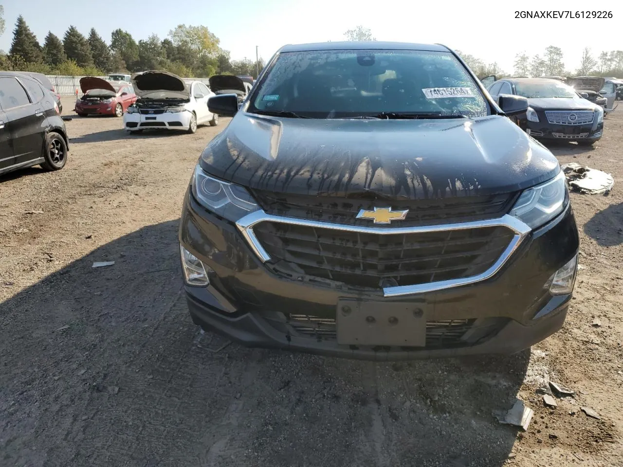 2020 Chevrolet Equinox Lt VIN: 2GNAXKEV7L6129226 Lot: 74615264